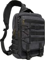 Nicgid Sling Bags Chest Shoulder Backpacks, 13.3'' 14.1'' Laptop Backpack Crossbody Messenger Bag Travel Outdoor Men Women